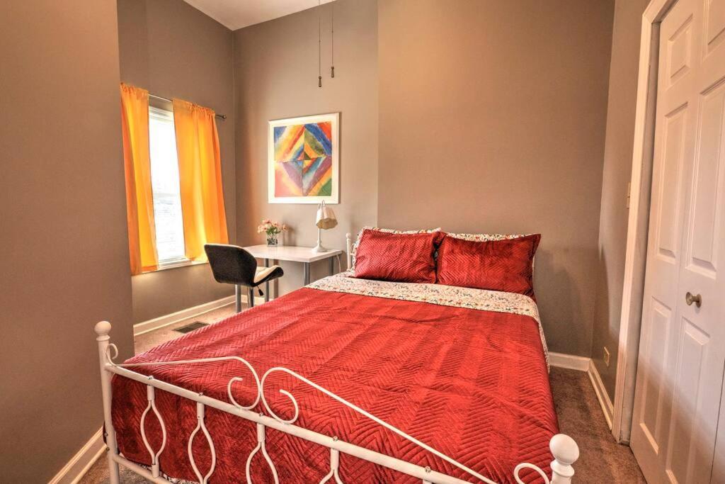 Spacious Row Home Next Transit Near Downtown W Parking Chicago Exterior foto
